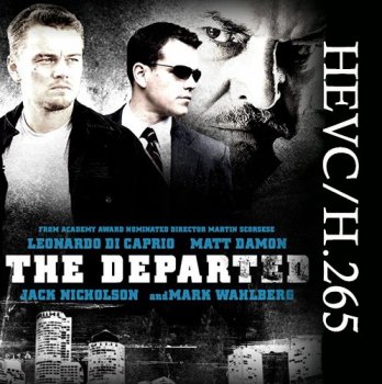 Отступники / The Departed (2006) BDRip-HEVC 1080p от KORSAR | D, P2, A, L1 | FRA Transfer