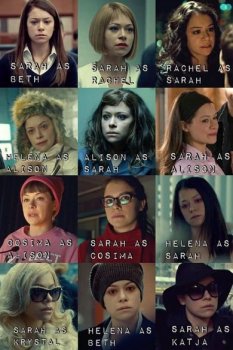 Темное дитя / Orphan Black [S01-05] (2013-2017) BDRip 720p | P, L