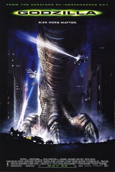 Годзилла / Godzilla (1998) WEB-DLRip 720p от SuperMin | D | Open Matte