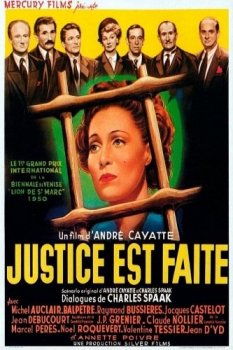 Правосудие свершилось / Justice est faite (1950) BDRip 720p от msltel | P