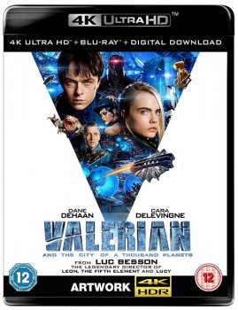 Валериан и город тысячи планет / Valerian and the City of a Thousand Planets (2017) UHD BDRemux 2160p | 4K | HDR | Dolby Vision Profile 8 | Лицензия