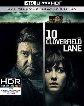 Кловерфилд, 10 / 10 Cloverfield Lane (2016) UHD BDRemux 2160p от селезень | 4K | HDR | Dolby Vision | D, A | Лицензия