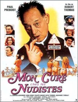 Кюре и нудисты / Mon curé chez les nudistes (1982) DVDRip-AVC от ExKinoRay | L2