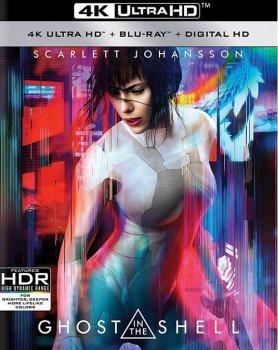 Призрак в доспехах / Ghost in the Shell (2017) UHD BDRemux 2160p | 4K | HDR | Dolby Vision Profile 8 | D, A