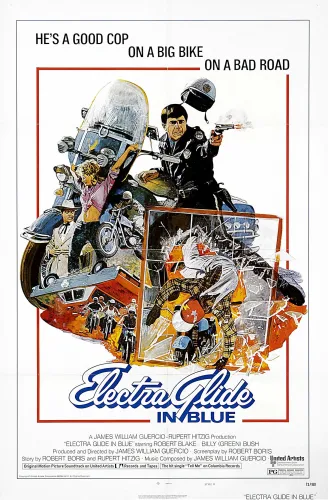 Парни в синей форме / Харли Дэвидсон с синим отливом / Electra Glide in Blue (1973) BDRip | P2