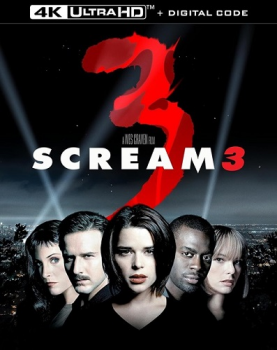 Крик 3 / Scream 3 (2000) UHD BDRemux 2160p | 4K | HDR | Dolby Vision Profile 8 | D