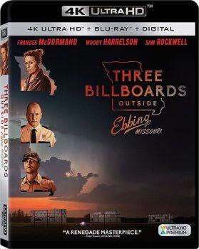 Три билборда на границе Эббинга, Миссури / Three Billboards Outside Ebbing, Missouri (2017) UHD BDRemux 2160p | 4K | HDR | D, P2, A