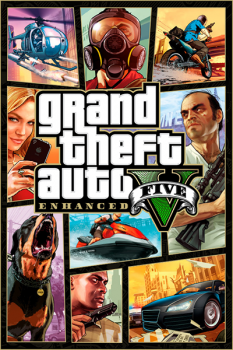 Grand Theft Auto V Enhanced [v 1.0.889.22] (2025) PC | RePack от Wanterlude
